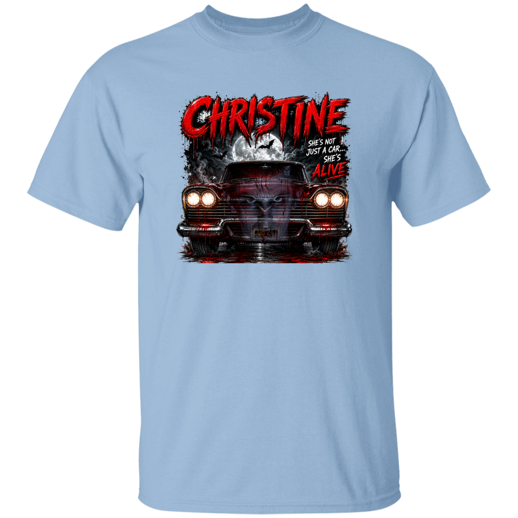  Christine—the car with a mind of her own. Bold, edgy design perfect for horror enthusiasts and movie lovers who appreciate the darker side of pop culture. 