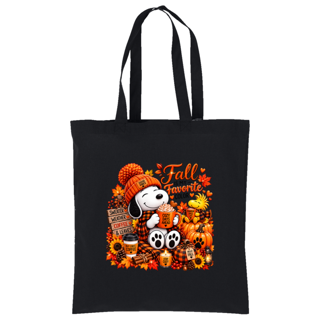 Celebrate cozy season with this colorful “Fall Is My Favorite Color” design filled with pumpkins, falling leaves, pumpkin-spice vibes, warm plaid details, and plenty of autumn charm. A fun seasonal choice for T-shirts, sweatshirts, and tote bags. 🍂🎃☕