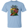 The difference between a Good and Bad Day is your ATTITUDE  light blue T-Shirt